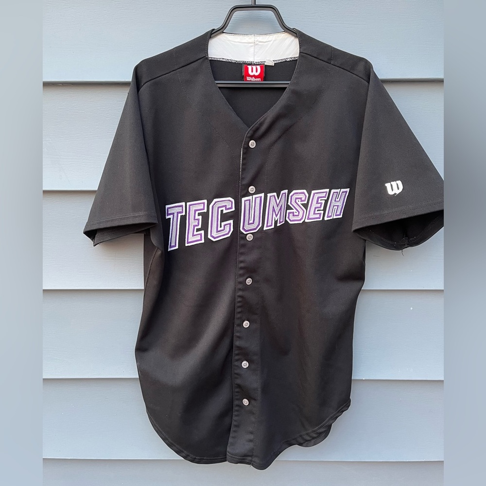 Vintage Baseball Jersey / Tecumseh / L / Y2K